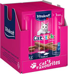 VITAKRAFT - Friandises Chat « Cat-Stick Mini » - Au Cabillaud et Colin - Alimentation Pour Chat - Lot de 20 Sachets Fraîcheur De 3 Bâtonnets De 6 g