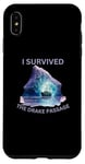 iPhone XS Max Antarctica I Survived The Drake Passage Purple Iceberg Case