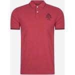 T-shirt Hackett  Polo à logo Heritage - bordeaux