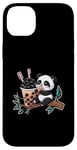 Coque pour iPhone 14 Plus Panda Kawaii avec Bubble Tea