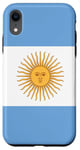 Coque pour iPhone XR Argentine Drapeau Cadeau argentin pour les Argentins