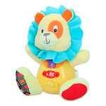 winfun- Peluche Lion pour bébé Qui Parle et lumières colorées, Langue : Espagnol, 85367