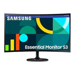 Samsung Ecran PC S36GD, Taille 27" - Dalle VA, Résolution FHD (1920 x 1080), 100Hz, Inclinable, VESA 75 x 75 , Contraste 3000:1, Eye Saver Mode, Flicker Free, HDMI (1,4), VGA,Prise casque, LS27D362GAU