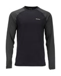 Simms Lightweight Baselayer Top Black XXL