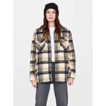 Blouson Volcom  Chaqueta Chica  Silent Sherpa Jacket - Hazelnut