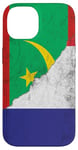 Coque pour iPhone 14 Drapeaux France et Mauritanie - Français Mauritanien