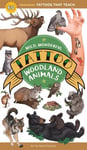 Wild, Wonderful Tattoo Woodland Animals - 60 Temporary Tattoos That Teach