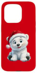 Coque pour iPhone 15 Pro Holiday Polar Bear