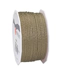 C.E. Pattberg MOSEL Ficelle taupe, 50 m de Cordelette Tissée, Largeur 2 mm, Accessoire pour Décoration, Bricolage, Travaux Manuels et Emballage Cadeau