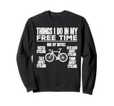 Watch Cycling Research About Cycling Funny Bicycle Sweatshirt