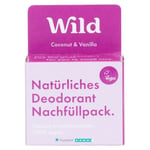 Wild Vartalonhoito Deodorantti täyttö Kookos & Vanilja Refill 40 g (148,75 € / 1 kg)