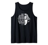 Oscar Wilde Inspirational Quote: Give Him A Mask Tank Top