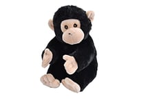 Wild Republic Ecokins Mini Chimpanzé, Animal en Peluche 20 cm, Jouets Écologiques, Cadeaux pour Bébés, Fabrication Artisanale Utilisant 7 Bouteilles d’Eau Recyclées