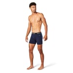 Smartwool Merino Boxer Brief Blå - Bekväma Underkläder i Merinoull för Löpare - Handla nu på Loparshop.se!