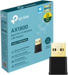 Clé WiFi 6 Puissante AX1800 Mbps, Archer TX20U Nano, Nano Adaptateur USB WiFi, dongle WiFi, Bi-Bande, 2.4G / 5GHz, MU-MIMO, WPA3, Compatible avec Windows 11/10(Q920)