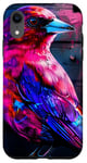 iPhone XR Red Crossbill Bird Lover Graffiti Art Case