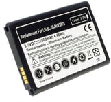 Kompatibelt med Lg FX3, 3.7V (3.6V), 1800 mAh