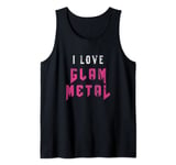 80's Heavy Rock Hair Metal Outfit | I Love Glam Metal Tank Top