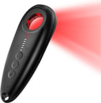 Nisanuki Detecteur de Camera Micro Espion, Bug Détecteur RF sans Fil pour Caméra Dissimulée, Anti-Espion Bugs GPS Tracker Scanner Détecter la Caméra Cachée GSM pour Bureau à Domicile Hôtel.[G158]