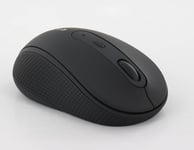 Dragonwar Milki Mouse sans Fil - 6 Boutons de contrôle - 2400 Dpi - 2 Vitesses (1200/2400) Dpi - Caoutchoutée - Compatible PC et Mac - Noir