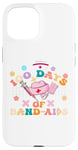 iPhone 15 100 days of Band-aids - School Nurse 100 days of school Case