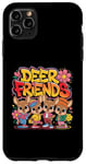 Coque pour iPhone 11 Pro Max Design Deer Friends Kids – Animaux adorables