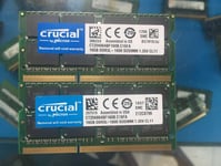 Crucial 16GB 2RX8 PC3L-12800S DDR3-1600Mhz 1.35V Laptop SO-DIMM RAM Memory&