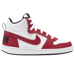 Nike Womens Court Borough Mid Top Red Trainers - Size UK 4.5