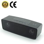 Enceinte Bluetooth Sans Fil Portable avec Ecran LCD HD. Stéréo Basse Puissante, Double haut-parleur de 5W. Batterie 1800mAh.