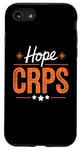 Coque pour iPhone SE (2020) / 7 / 8 Hope CRPS Awareness Shirt | Ruban orange sensibilisation CRPS