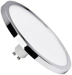 LightMe LM85407 LED Classe d'efficacité énergétique G (A - G) GU10 9 W Blanc chaud à blanc neutre (Ø x H) 145 mm x 53 mm 1 pièce.