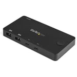 STARTECH 2 PORT USB C KVM SWITCH - HDMI 4K 60HZ W/ USB TYPE C CABLES     IN CPNT