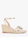 L.K.Bennett Santana Wedge Sandals, Gold