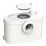 SFA - Sanibroyeur Silencieux (46 dB) Sanipro XR Up - Broyeur WC pour Salle de Bain Complète - Installation et Maintenance Facilitées - 43,2 x 23,9 x 31,9 cm - 400W - Made in France