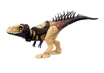 Mattel Jurassic World Dinosaur Toy, Bistahieversor Gigantic Trackers Large Species Action Figure with Attack Motion and Tracking Gear, Digital Play, HLP27