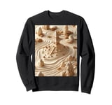 Tranquil Zen Garden Asian Art Sweatshirt