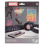 Paladone Guardians of The Galaxy Vinyl Decals, 25 Waterproof and Removable Stickers for Phone Case, Laptop, Tablet, or Tech, Officially Licensed Marvel Merchandise for GOTG Fans