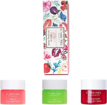 Lip Sleeping Mask, Set of 3 - Berry/Lime/Pomegranate