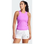 adidas All Gym Seasonal Rib Tight Fit Tonal 3-stripes Tank Top, størrelse Small