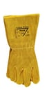 Express, 42721, Gants de Soudure Jaune Résistant à la Chaleur, Couture Kevlar, Accessoire pour Fer à Souder, Lampe à Souder, Fer de Couvreur, Chalumeau d'Étanchéité, Pièces de Rechange