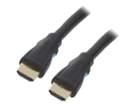 Cable HDMI 2.0 HDMI prise male des deux cotes UHD 4K 3D 3m - Noir