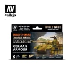 Vallejo WWII Paint Set German Armour