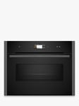 Neff N90 C24MS71G0B Built In Electric Compact Oven with Microwave, Grey Graphite