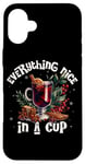 iPhone 16 Plus Everything Nice In A Cup Mulled Wine Christmas Drink Case