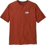 Patagonia Men's 73 Skyline Organic T-Shirt Burnished Red, M