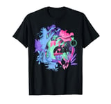 Disney Alice In Wonderland Neon Forest Scene T-Shirt