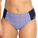 Damella Blue Mosaic Bikini Tai Brief Marine 42 Dame