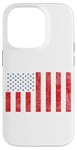 Coque pour iPhone 14 Pro Drapeau civil des États-Unis