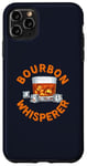 Coque pour iPhone 11 Pro Max Costume humoristique Bourbon Whisperer pour amateurs de whisky