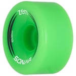 Sonar Zen 62mm/85a Roller Skate Wheels- Green